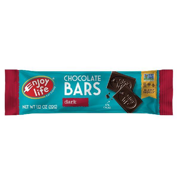 Enjoy Life Dark Chocolate Bars Bars 1.12 Ounce Size - 24 Per Case.