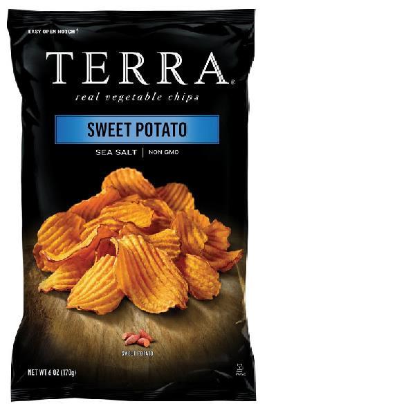 Terra Terra Chip Sweet Potato With Sea Salt 6 Ounce Size - 12 Per Case.