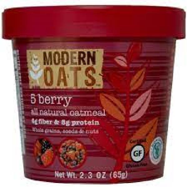 Berry Oatmeal Cups 2.3 Ounce Size - 6 Per Case.