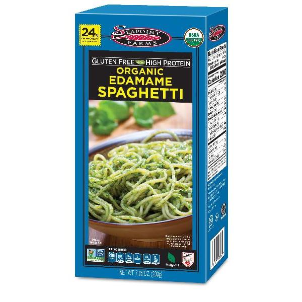 Organic Edamame Spaghetti 7.05 Ounce Size - 12 Per Case.