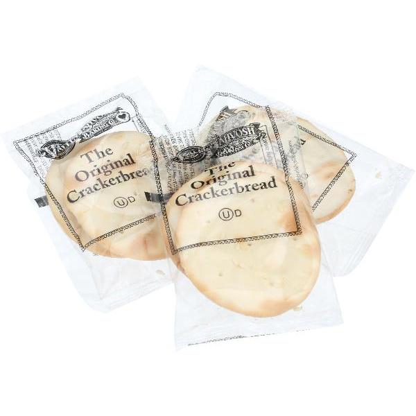 Lahvosh Crackerbread 2" Rounds Original Pack 0.25 Ounce Size - 250 Per Case.
