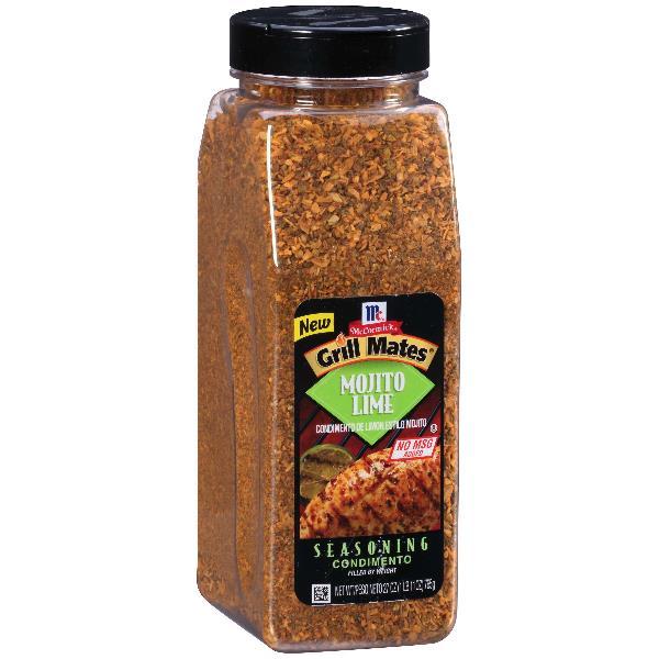 Mccormick Grill Mates Mojito Lime Seasoning 27 Ounce Size - 6 Per Case.