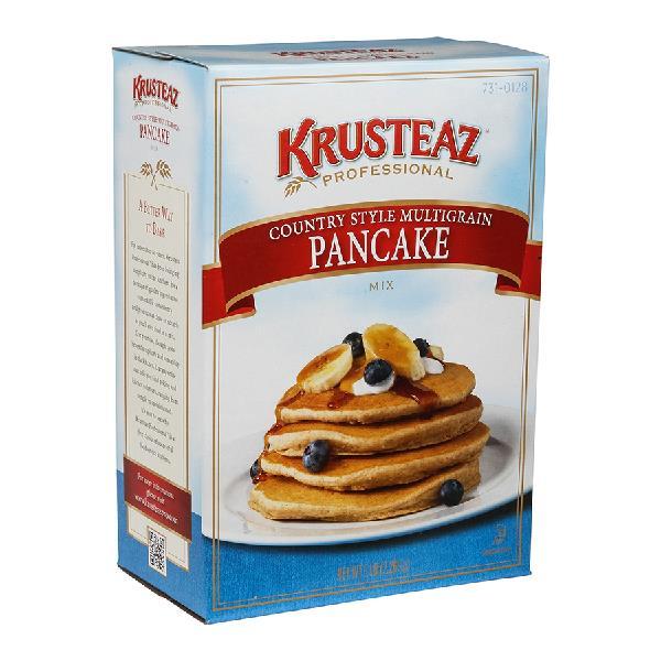 Krusteaz Professional Country Style Multigrain Pancake Mix 5 Pound Each - 6 Per Case.