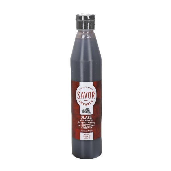 Savor Imports Balsamic Glaze 12.9 Ounce Size - 6 Per Case.