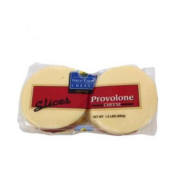Cheese Provolone Sliced 24 Ounce Size - 6 Per Case.