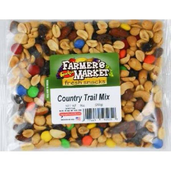 Farmers Market Country Trail Mix 9 Ounce Size - 8 Per Case.