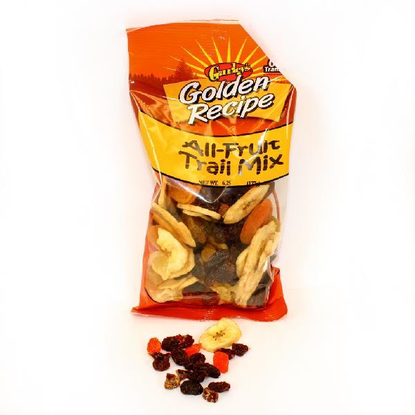 Golden Recipe Trail Mix All Fruit 6.25 Ounce Size - 8 Per Case.