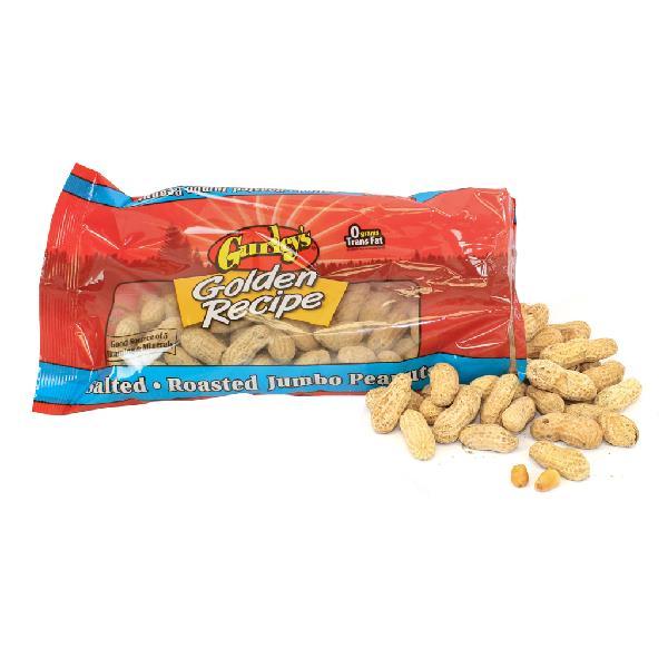 Gurley's Peanut Jumbo Salted In Shell 12 Ounce Size - 12 Per Case.