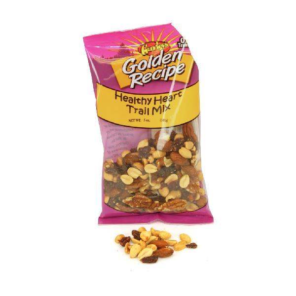 Golden Recipe Trail Mix Hearty 5 Ounce Size - 8 Per Case.