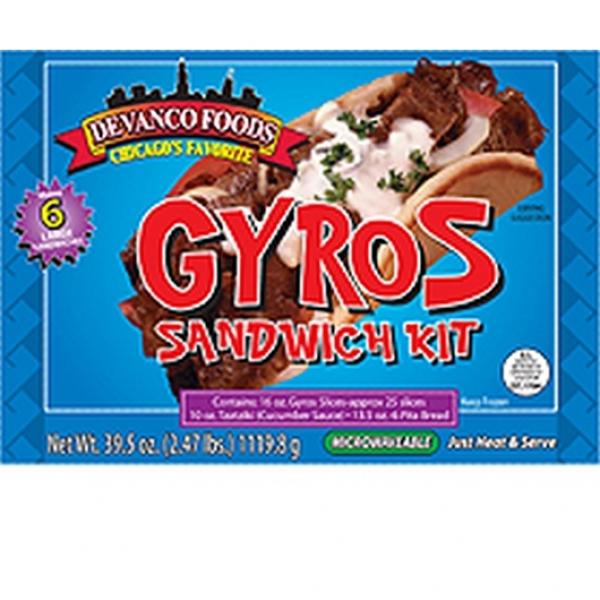 Devanco Gyros Sandwich Kit 1 Each - 6 Per Case.