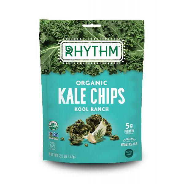 Organic Kool Ranch Kale Chips 2 Ounce Size - 12 Per Case.