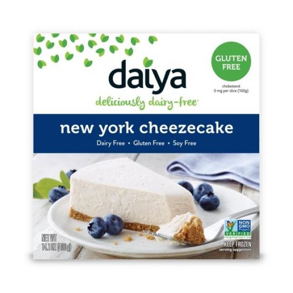 Daiya New York Cheezecake Dairy Free Glutenfree Vegan Cheesecake 14.1 Ounce Size - 8 Per Case.