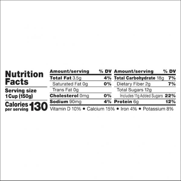 Silk Cultured Soy Strawberry Yougourt Pack 5.3 Ounce Size - 8 Per Case.