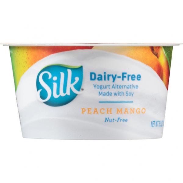 Silk Cultured Soy Peach &mango 5.3 Ounce Size - 8 Per Case.