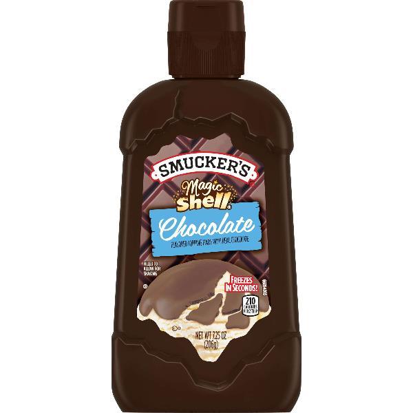 Smucker Magic Shell Chocolate Topping 7.25 Ounce Size - 8 Per Case.
