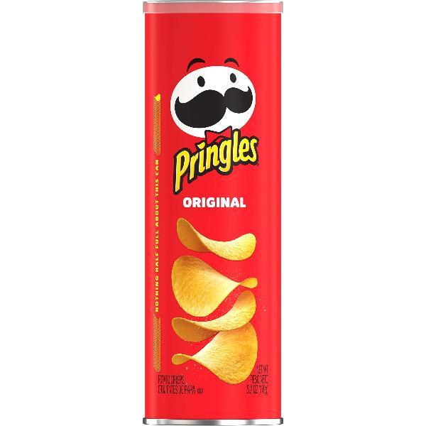 Pringles Original Potato Crisp, 5.2 Ounces - 14 Per Case.