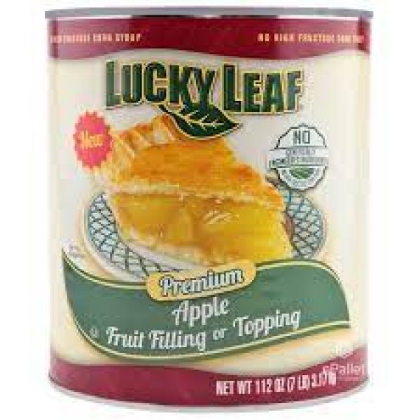 Lucky Leaf 'clean Label' Premium Apple Fruitfilling Or Topping 112 Ounce Size - 3 Per Case.