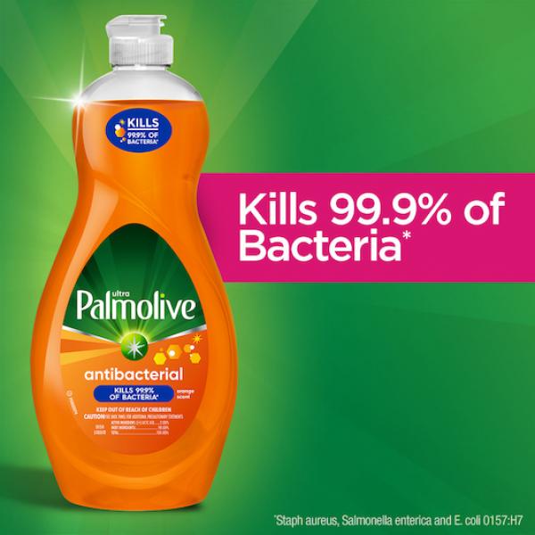 Palmolive Dish Soap Antibacterial Orange 20 Ounce Size - 9 Per Case.