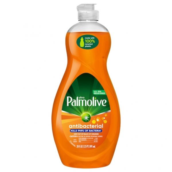 Palmolive Dish Soap Antibacterial Orange 20 Ounce Size - 9 Per Case.