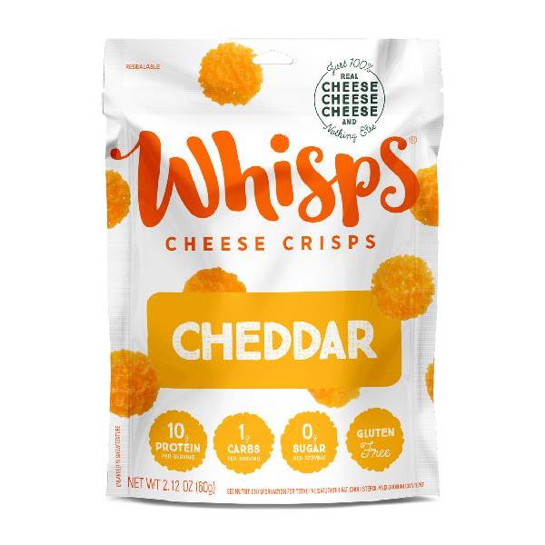 Whisps Cello Cheddar Whisps 2.12 Ounce Size - 12 Per Case.
