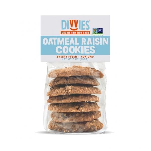 Oatmeal Raisin Cookie Stacks 7 Ounce Size - 12 Per Case.