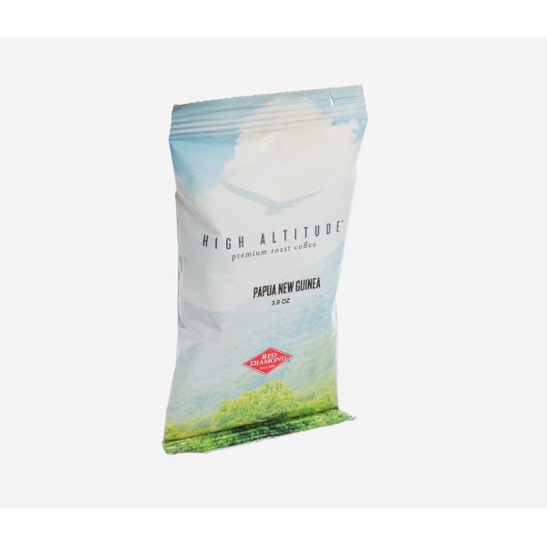 Coffee High Altitude Papua New Guinea 3 Ounce Size - 42 Per Case.