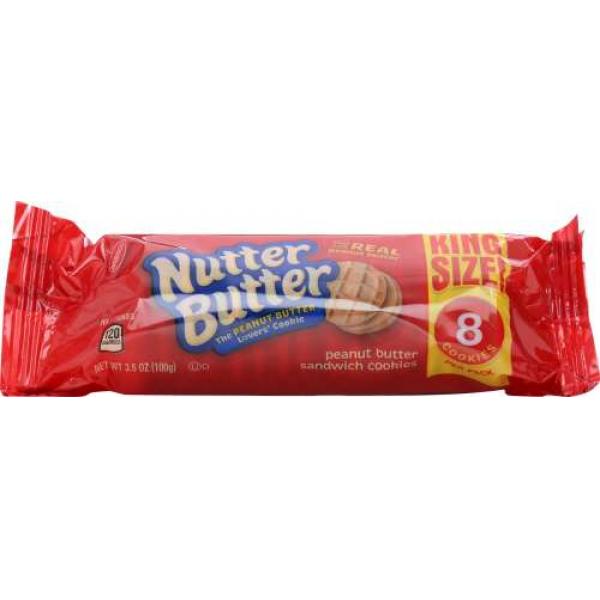 Nutter Butter Kng Sze 3.5 Ounce Size - 20 Per Case.