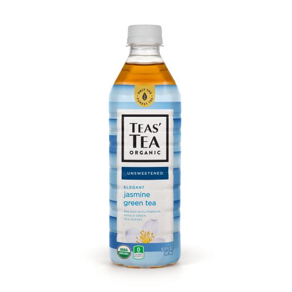 Teas' Tea Tea Unsweetened Jasmine 16.9 Fluid Ounce - 12 Per Case.