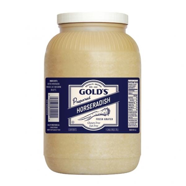 Gold's White Horseradish 1 Gallon - 4 Per Case.