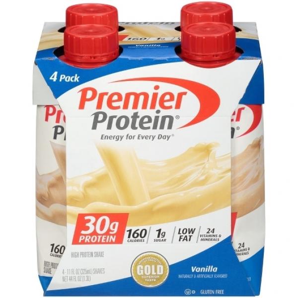 Premier Protein Protein Shake Vanilla 11 Fluid Ounce - 12 Per Case.