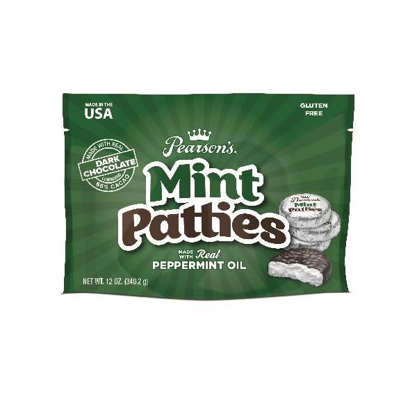 Mint PattieCase 12 Ounce Size - 6 Per Case.