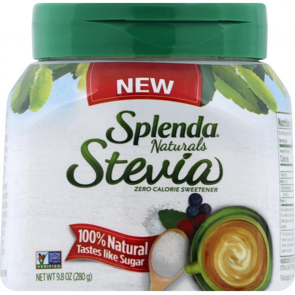 Splenda Naturals Stevia Jar 9.8 Ounce Size - 8 Per Case.