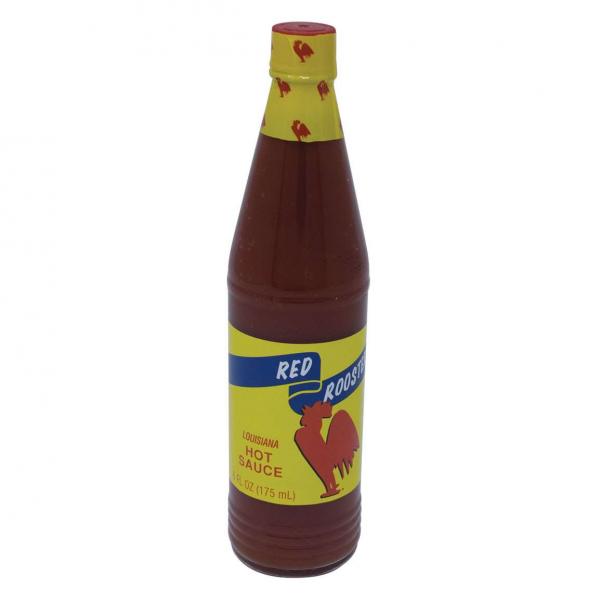 Louisiana Hot Sauce Red Rooster Hot Sauce 6 Fluid Ounce - 24 Per Case.