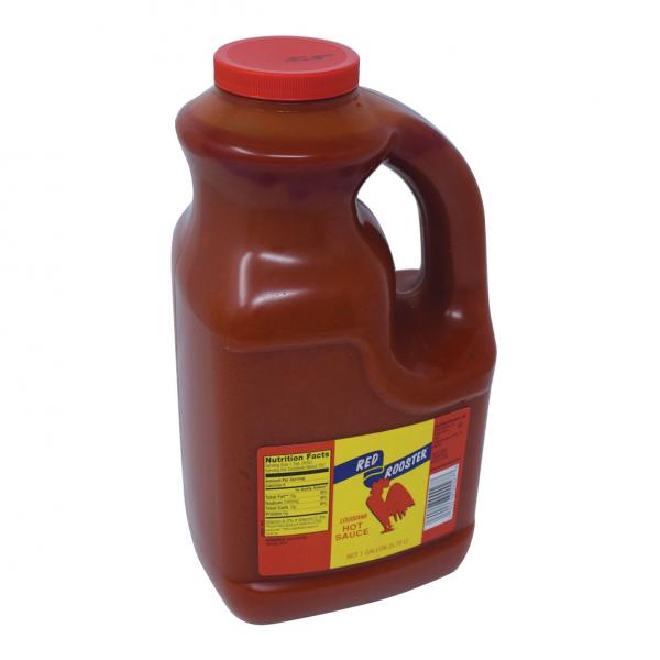 Louisiana Hot Sauce Red Rooster Hot Sauce 1 Gallon - 4 Per Case.