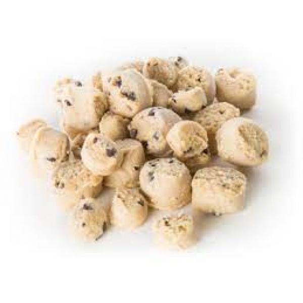 Rhino Foods Eggless Cookie Dough Topping 20 Pound Each - 1 Per Case.