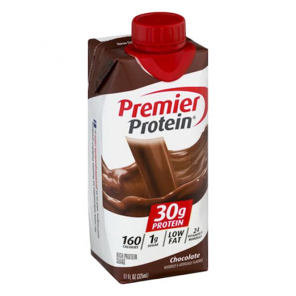 Premier Protein Protein Shake Chocolate 11 Fluid Ounce - 12 Per Case.