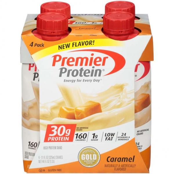 Premier Protein Protein Caramel Shake Dream Cup 11 Fluid Ounce - 12 Per Case.