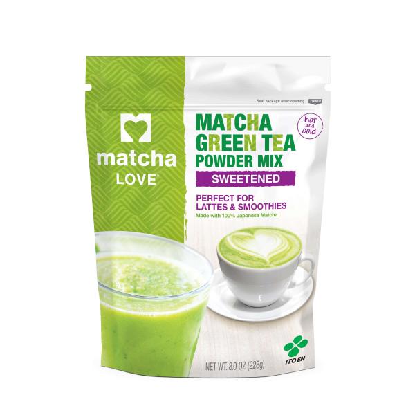 Matcha Love Matcha Green Tea Powder Mix 8 Ounce Size - 6 Per Case.