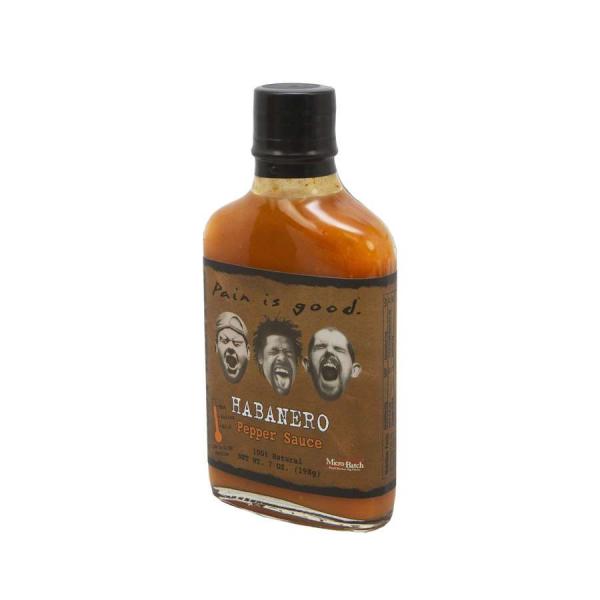 Pain Is Good Habanero Pepper Sauce 7 Ounce Size - 6 Per Case.