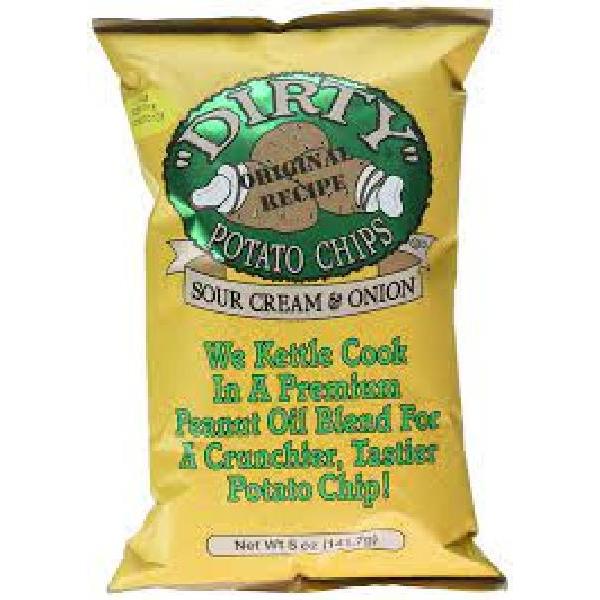 Dirty Sour Cream & Onion 2 Ounce Size - 25 Per Case.