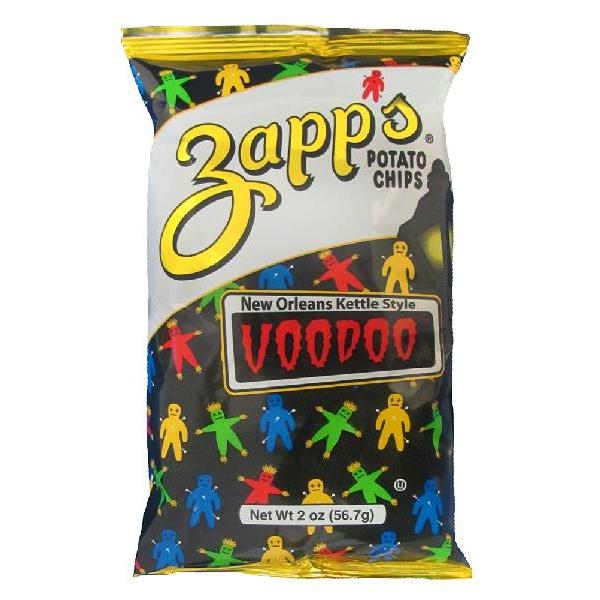 Zapp's Potato Chips Voodoo Chips 2 Ounce Size - 15 Per Case.