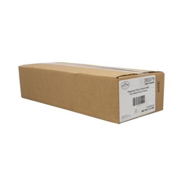 Grand Prairie Frozen Calzone Pepperoni Pizza 7 Ounce Size - 12 Per Case.