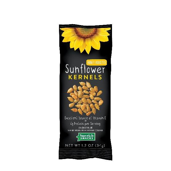 Sunflower Kernel Honey Roasted 1.2 Ounce Size - 150 Per Case.