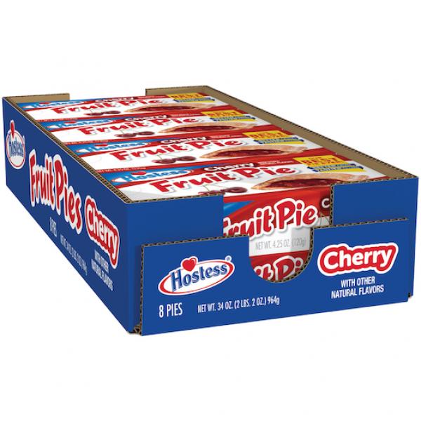 Hostess Cherry Pie Single Serve Frozen 4.25 Ounce Size - 48 Per Case.