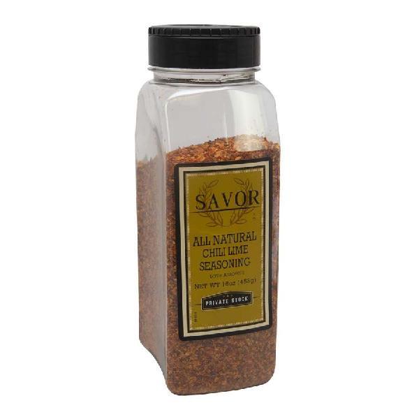 Savor Imports Chili Lime Seasoning All Natural 1 Pound Each - 6 Per Case.