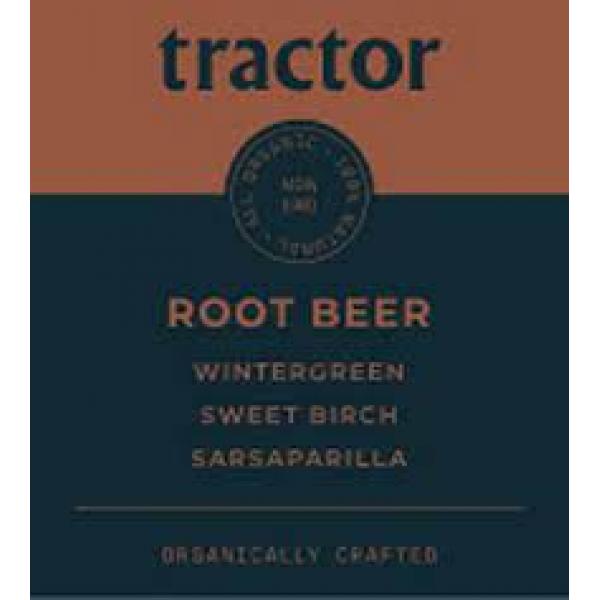 Tractor Beverage Co Organic Root Beer Soda Syrup 2.5 Gallon - 1 Per Case.