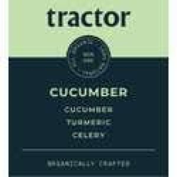 Tractor Beverage Co Organic Cucumber Soda Syrup 2.5 Gallon - 1 Per Case.