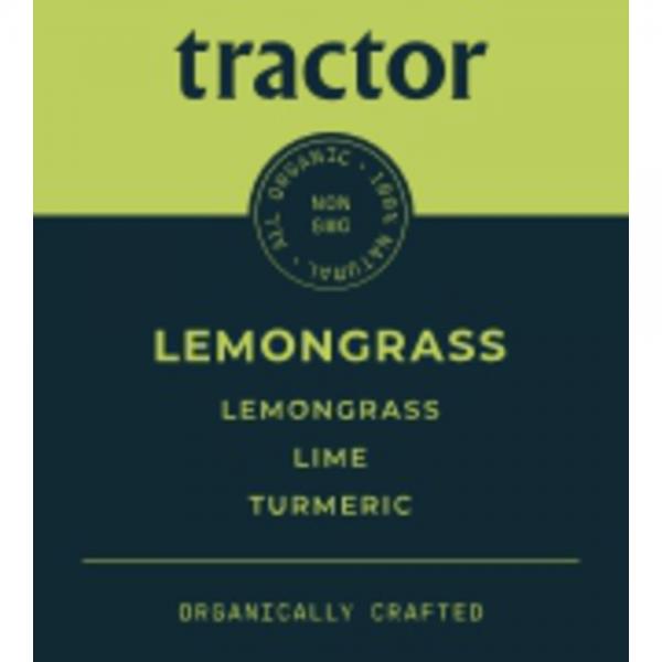 Tractor Beverage Co Organic Lemongrass Soda Syrup 2.5 Gallon - 1 Per Case.
