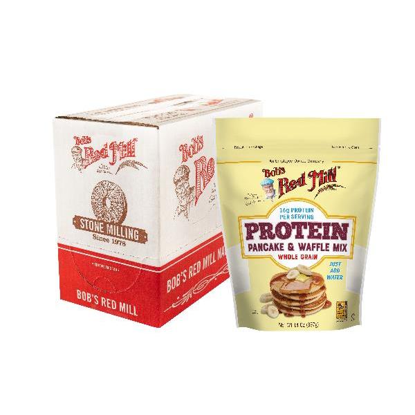 Bob's Red Mill Protein Pancake And Waffle Mix 14 Ounce Size - 4 Per Case.