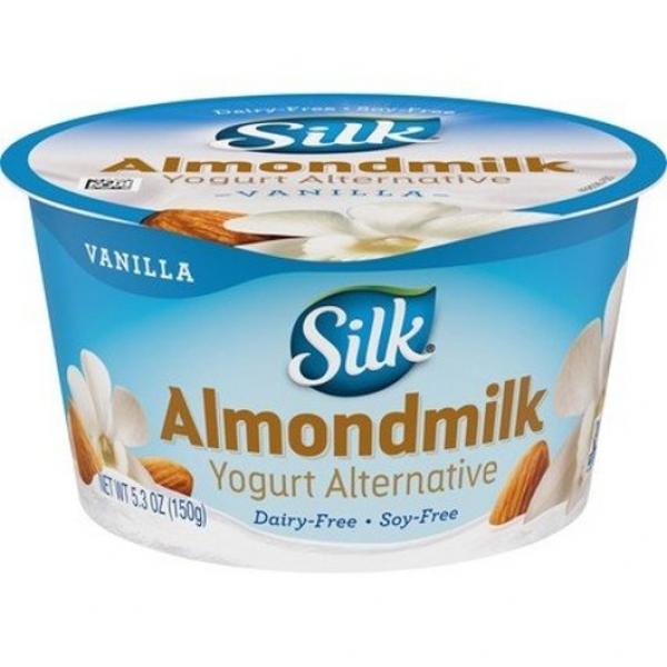 Silk Almond Cultured Vanilla 5.3 Ounce Size - 8 Per Case.